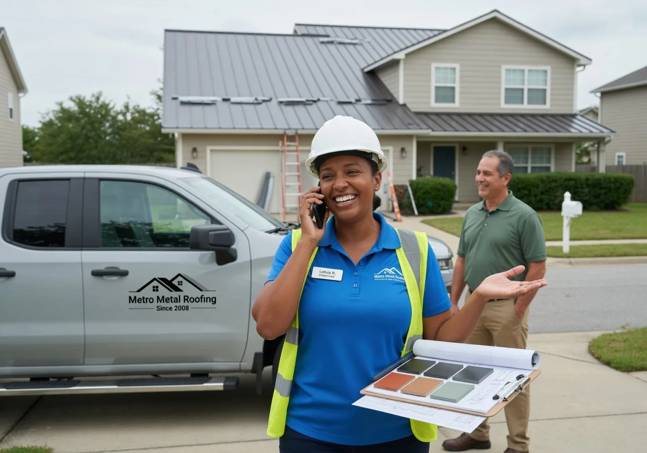 Metal Roof Repair in Woodlawn, IL